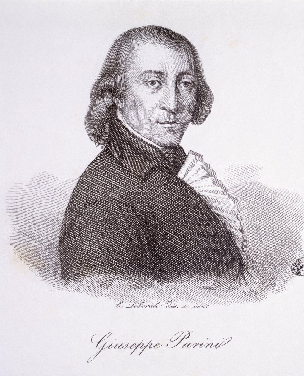 Giuseppe Parini (grafika) autorstwa C. Liberali
