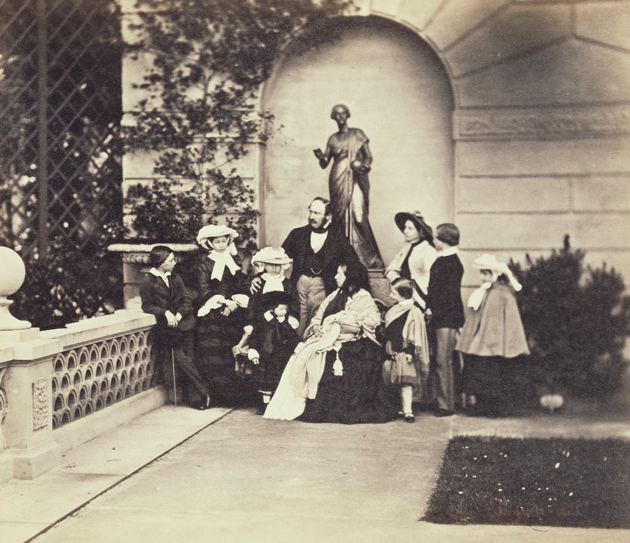 Rodzina królewska, Osborne autorstwa Caldesi and Montecchi