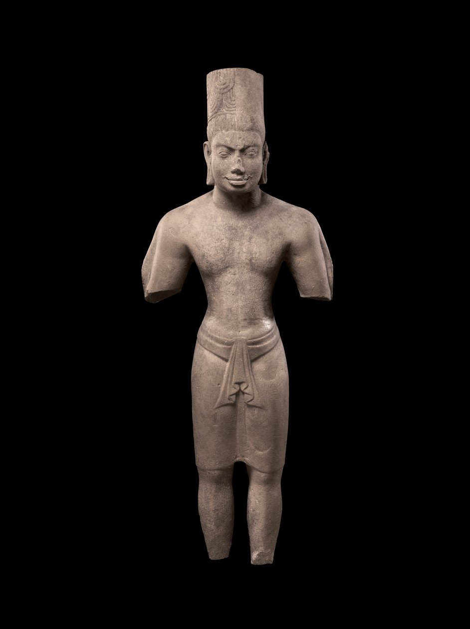 Harihara, koniec VII-początek VIII wieku (piaskowiec) autorstwa Cambodian