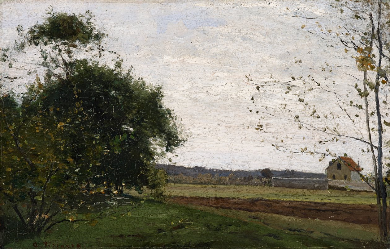 Wieś autorstwa Camille Jacob Pissarro