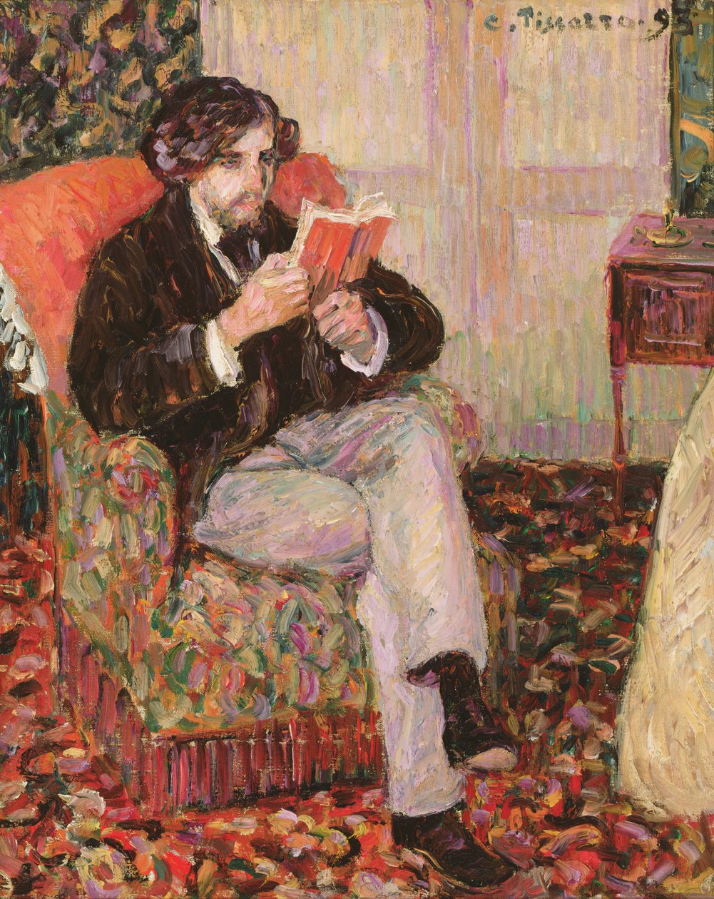 Portret Feliksa, 1893 autorstwa Camille Jacob Pissarro