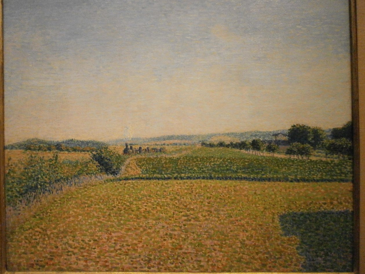 Kolej do Dieppe autorstwa Camille Jacob Pissarro