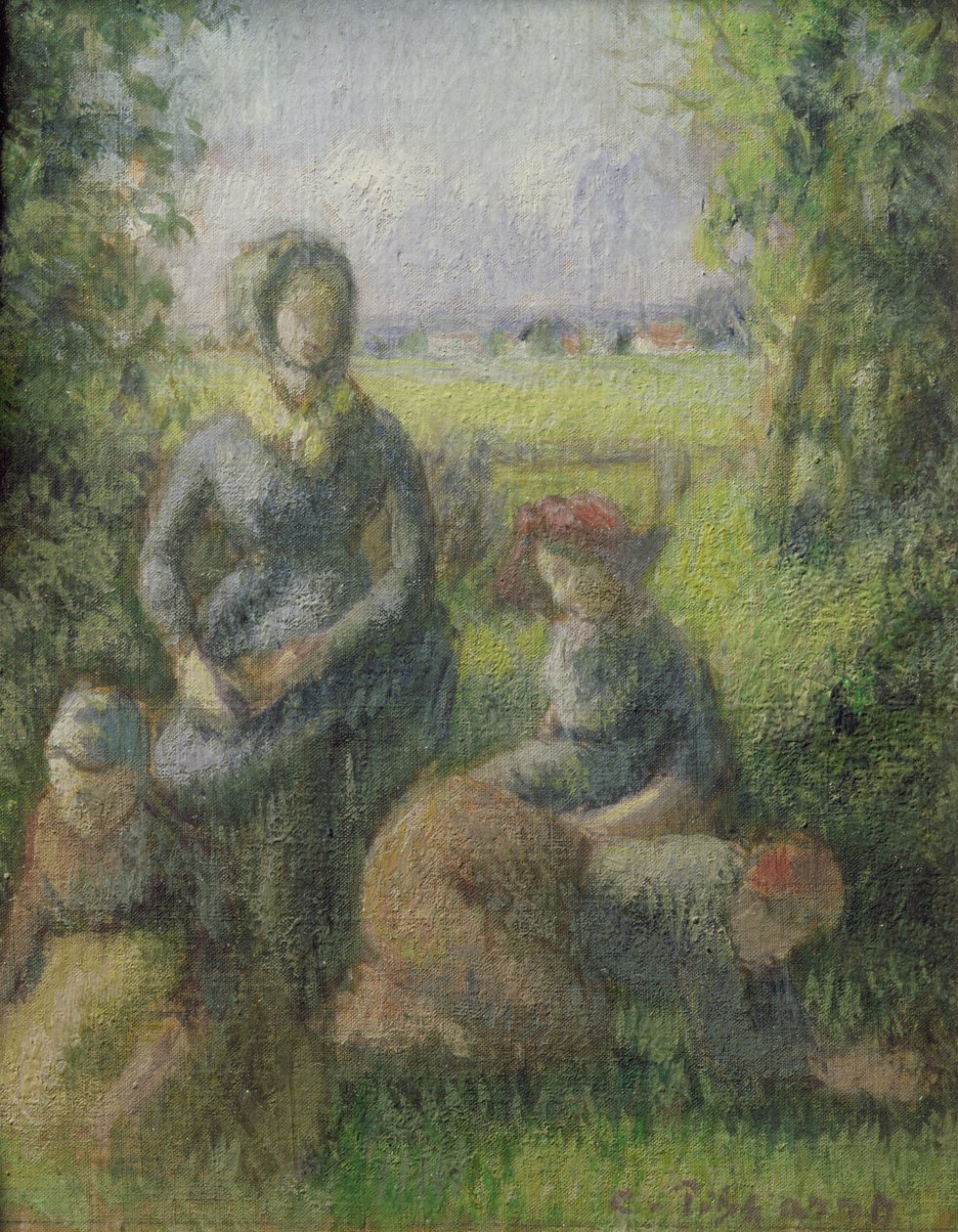 Scena rustykalna autorstwa Camille Jacob Pissarro