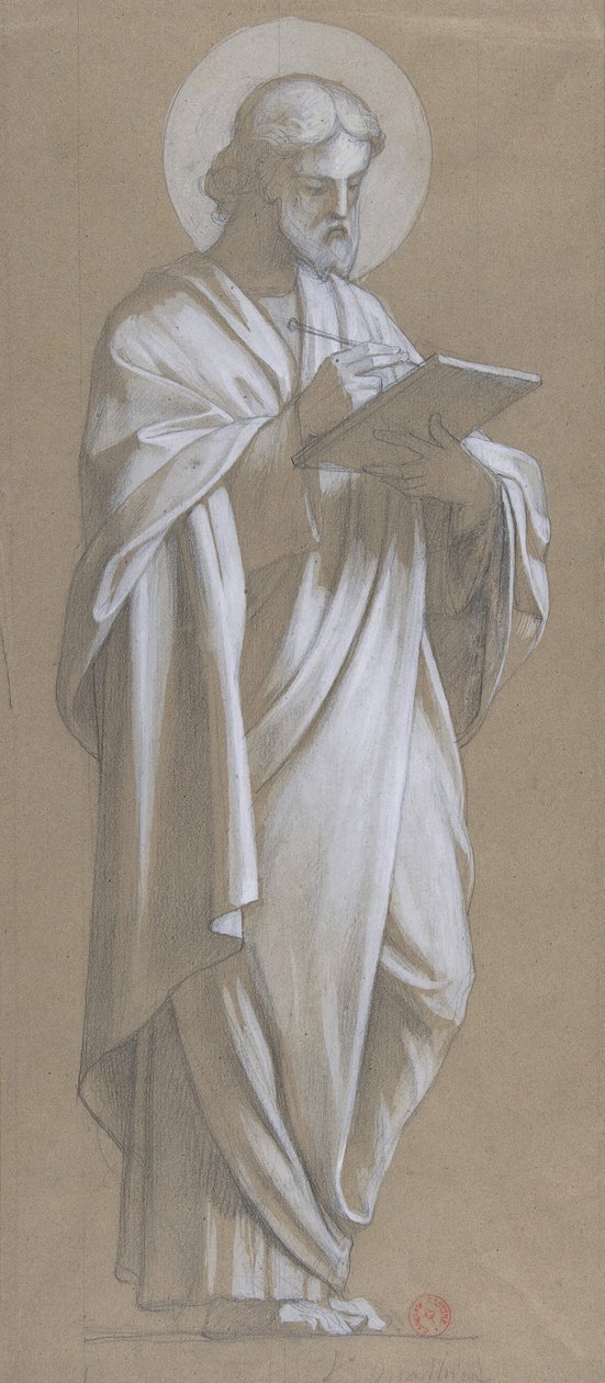 Św. Mateusz, 1835-67. autorstwa Camille Auguste Gastine
