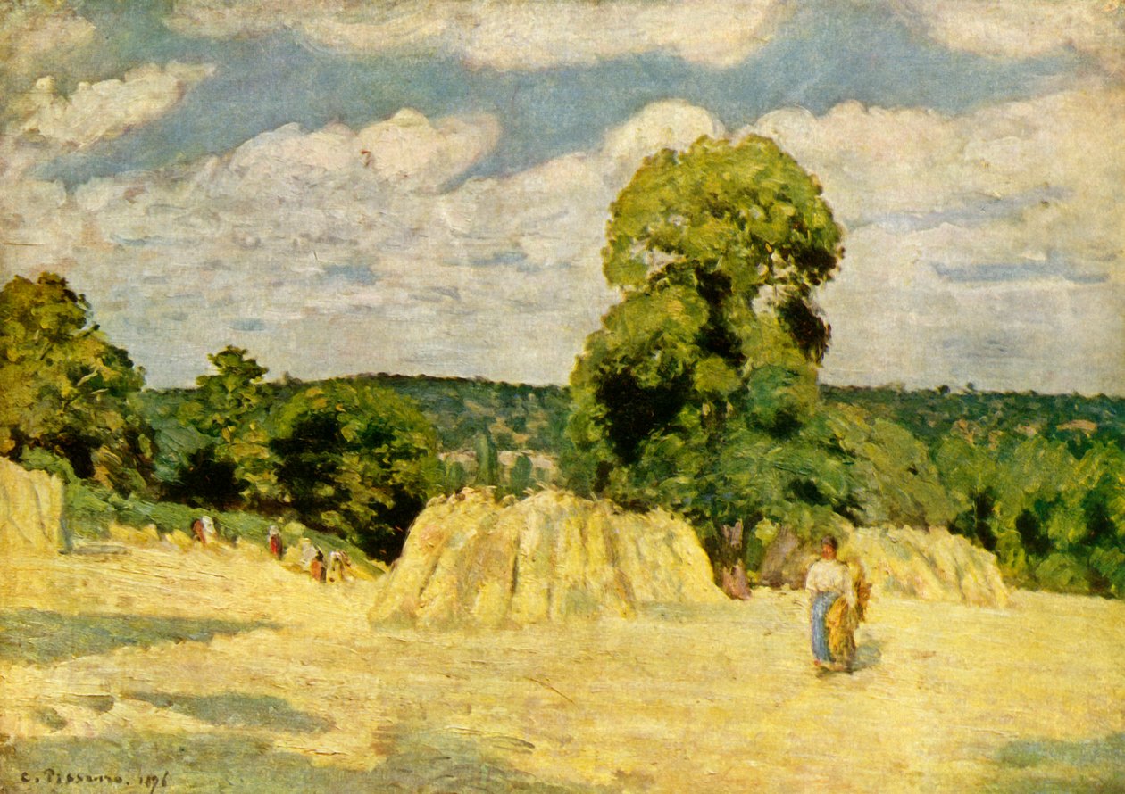 Żniwa, 1876, 1939. autorstwa Camille Jacob Pissarro