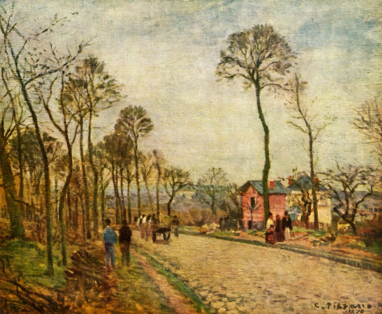 Droga, 1870, 1939. autorstwa Camille Jacob Pissarro