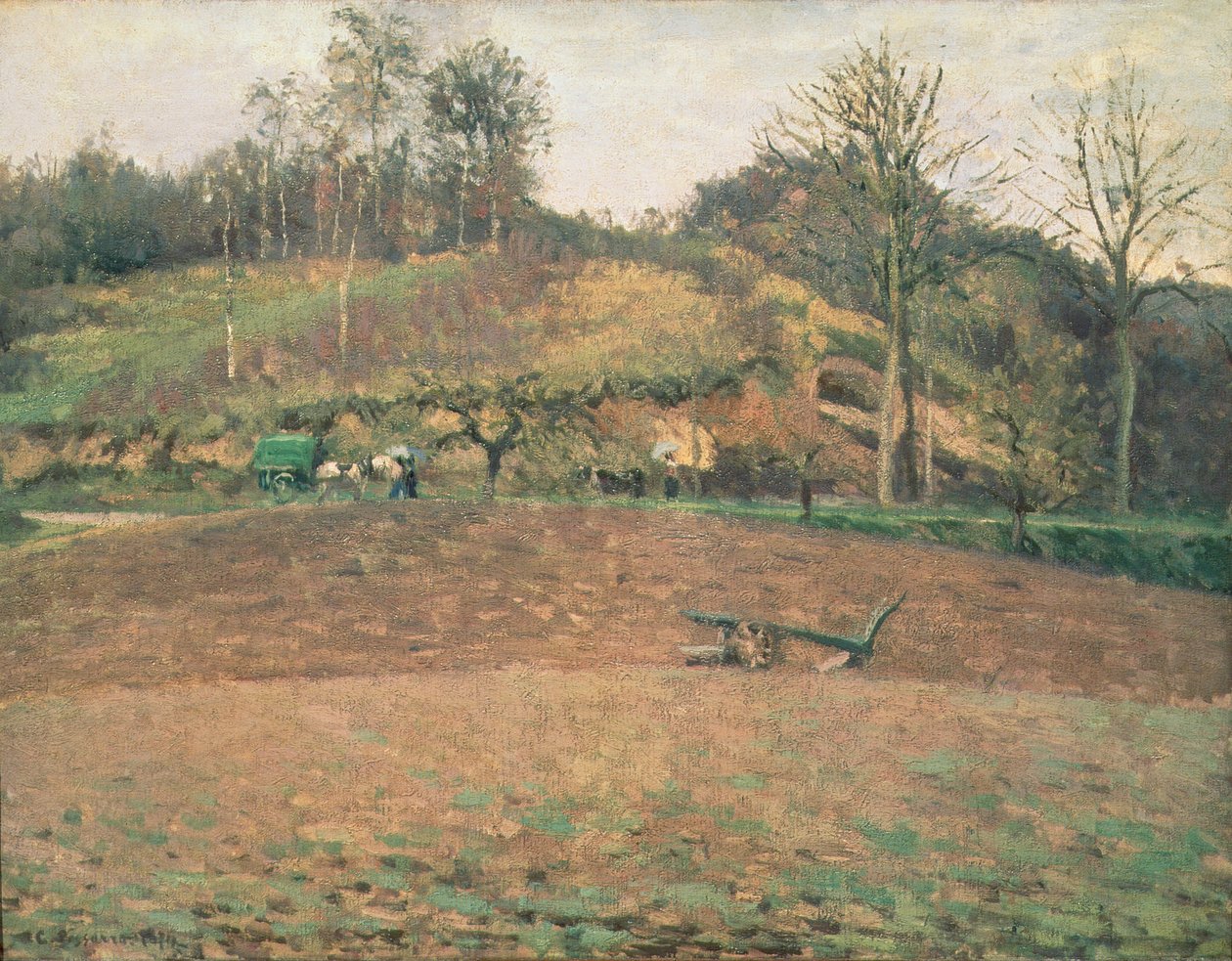 Rola autorstwa Camille Jacob Pissarro