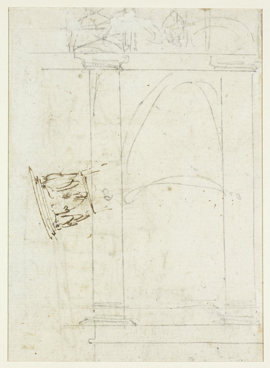 Szkice architektoniczne autorstwa Canaletto