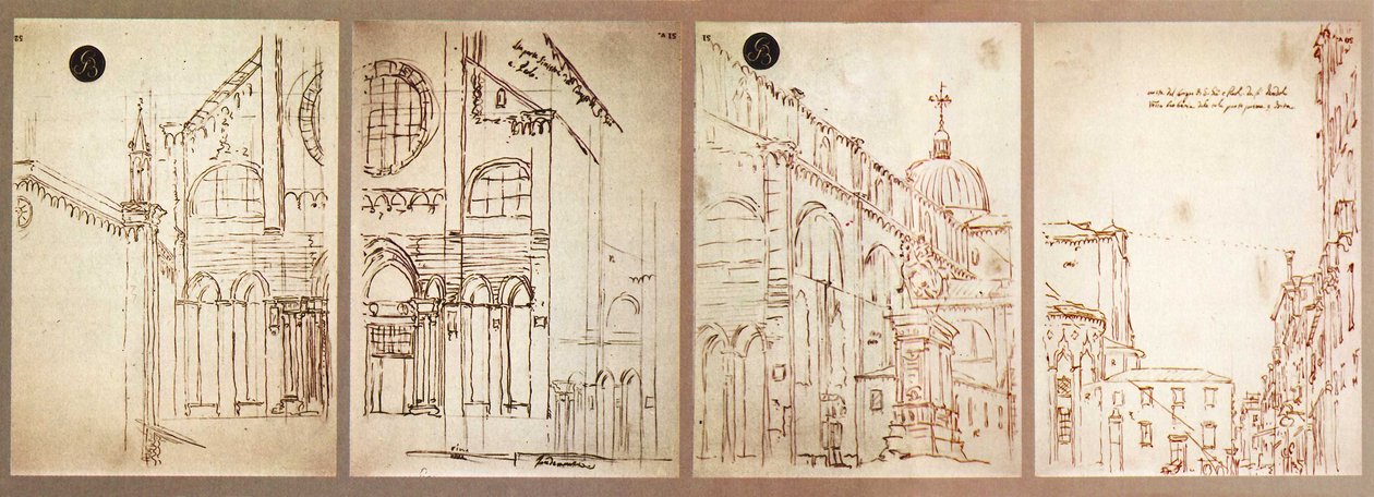 Canaletto4sheets autorstwa Canaletto