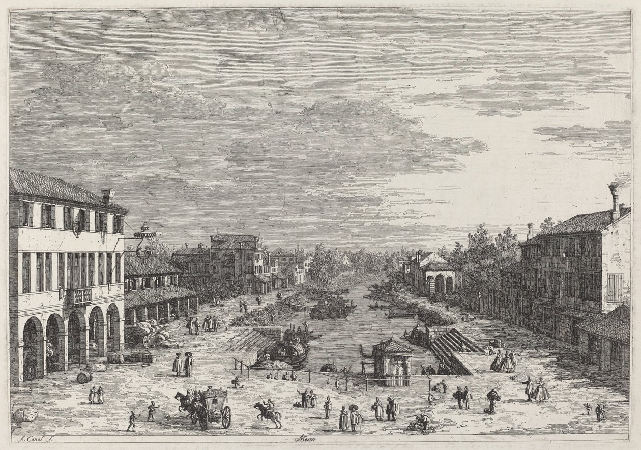 Mistrz, ok. 17351746. autorstwa Canaletto