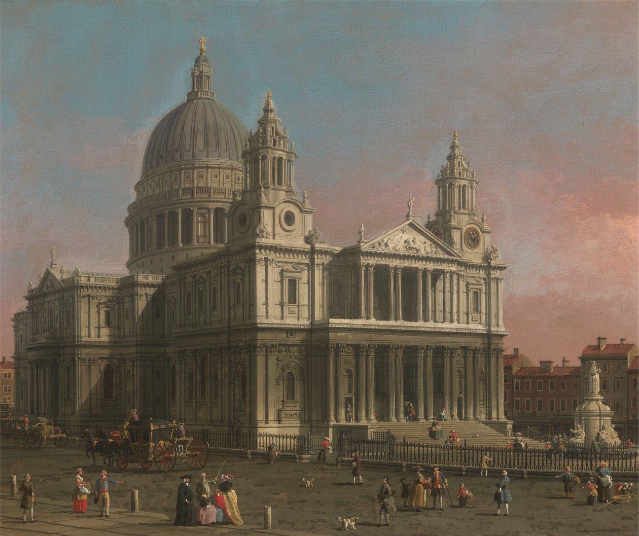 Katedra św. Pawła autorstwa Canaletto