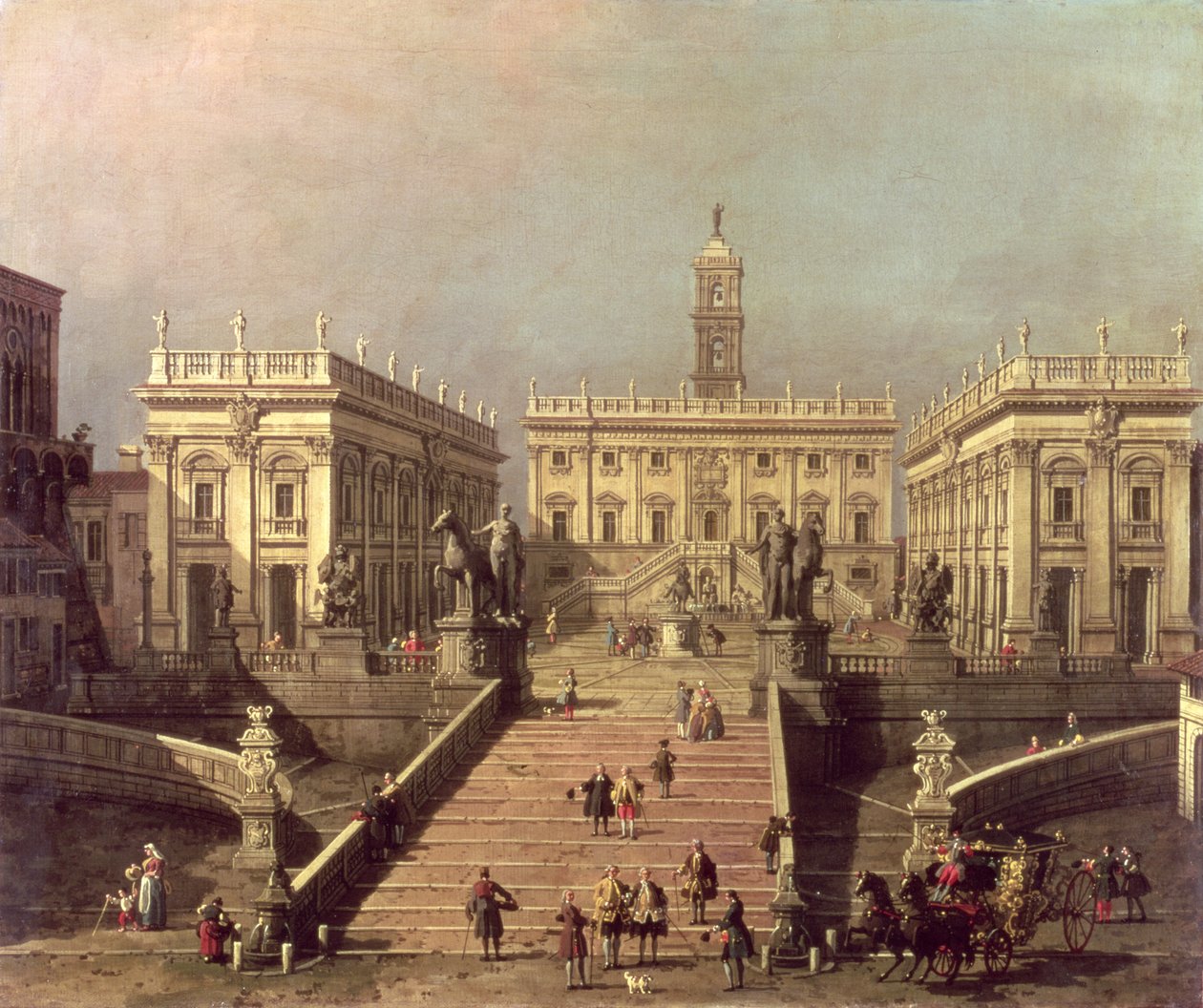 Nieznany obraz autorstwa Giovanni Antonio Canal