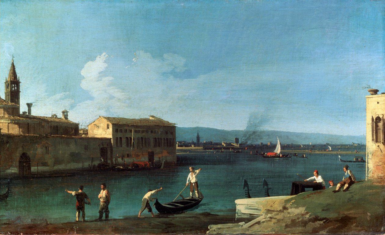 Widok Wenecji, XVIII wiek autorstwa Giovanni Antonio Canal
