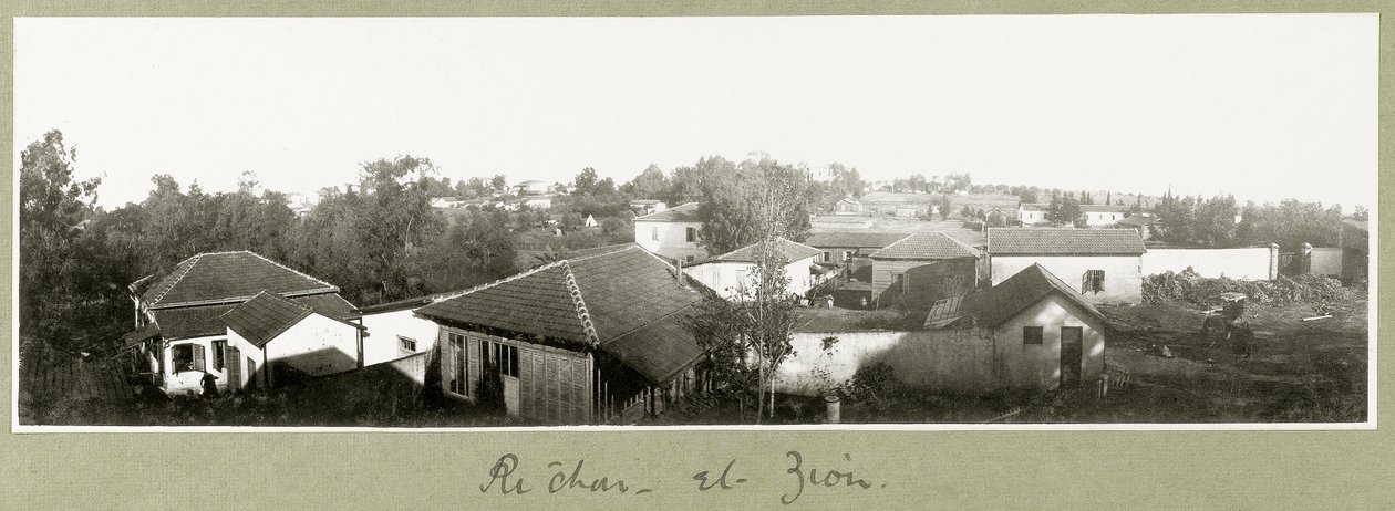 Richon el-Syjon, 30 grudnia 1917 r. autorstwa Capt. Arthur Rhodes