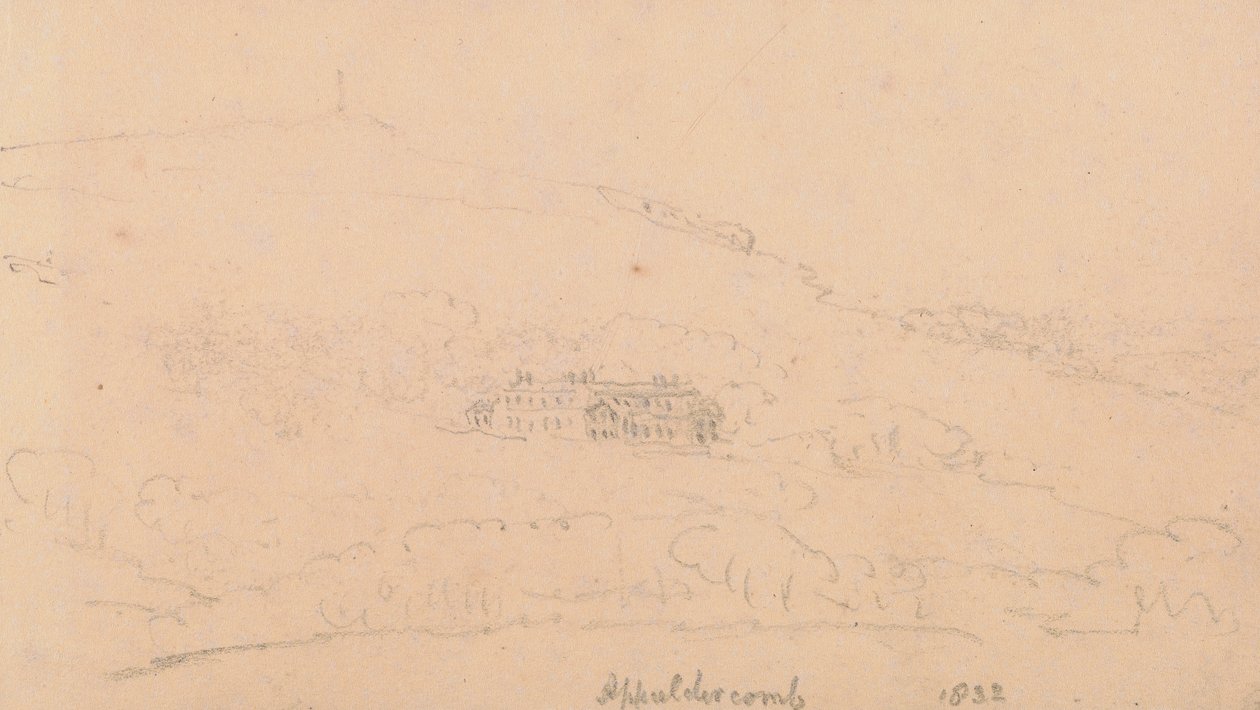 Appuldurcombe, wyspa Wight autorstwa Capt. Thomas Hastings