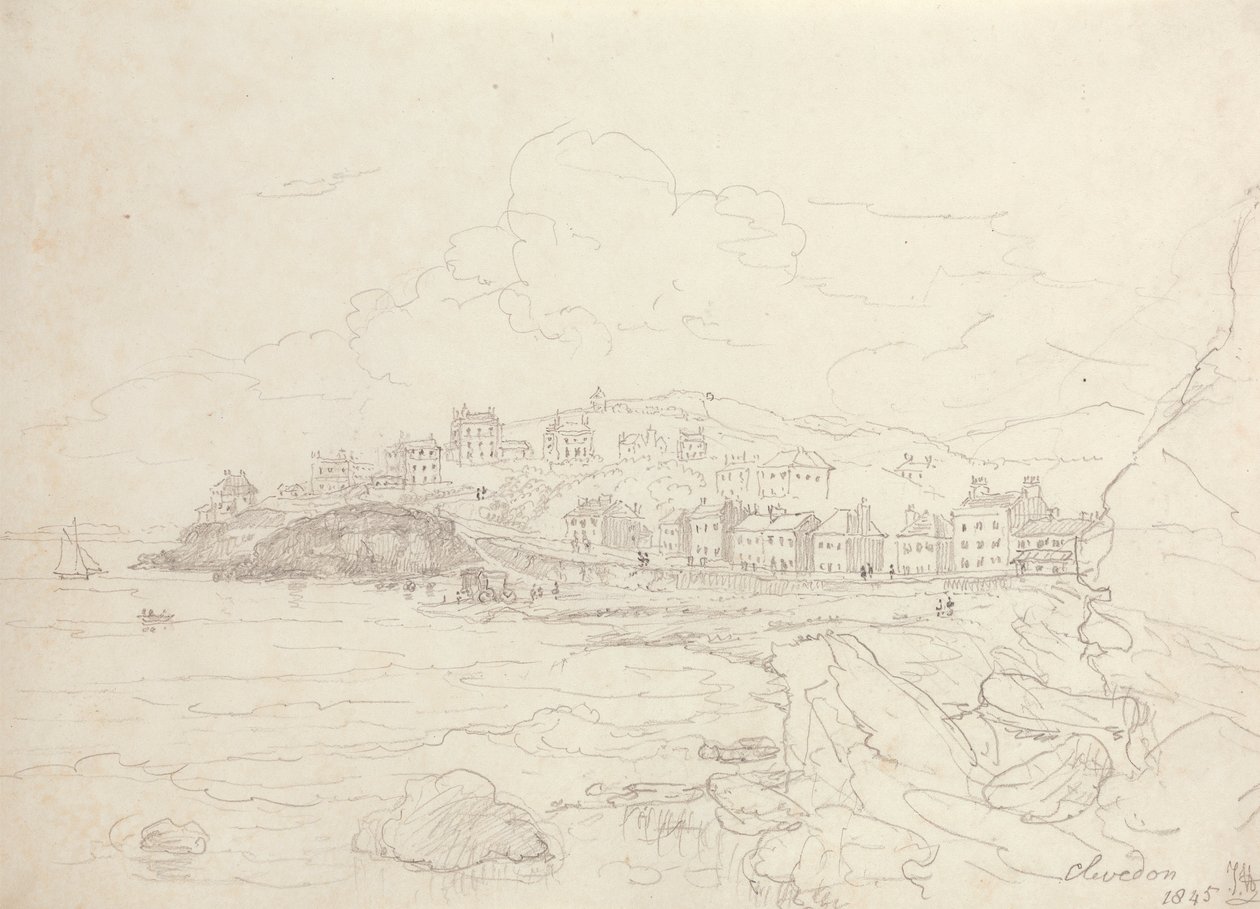 Clevedon autorstwa Capt. Thomas Hastings