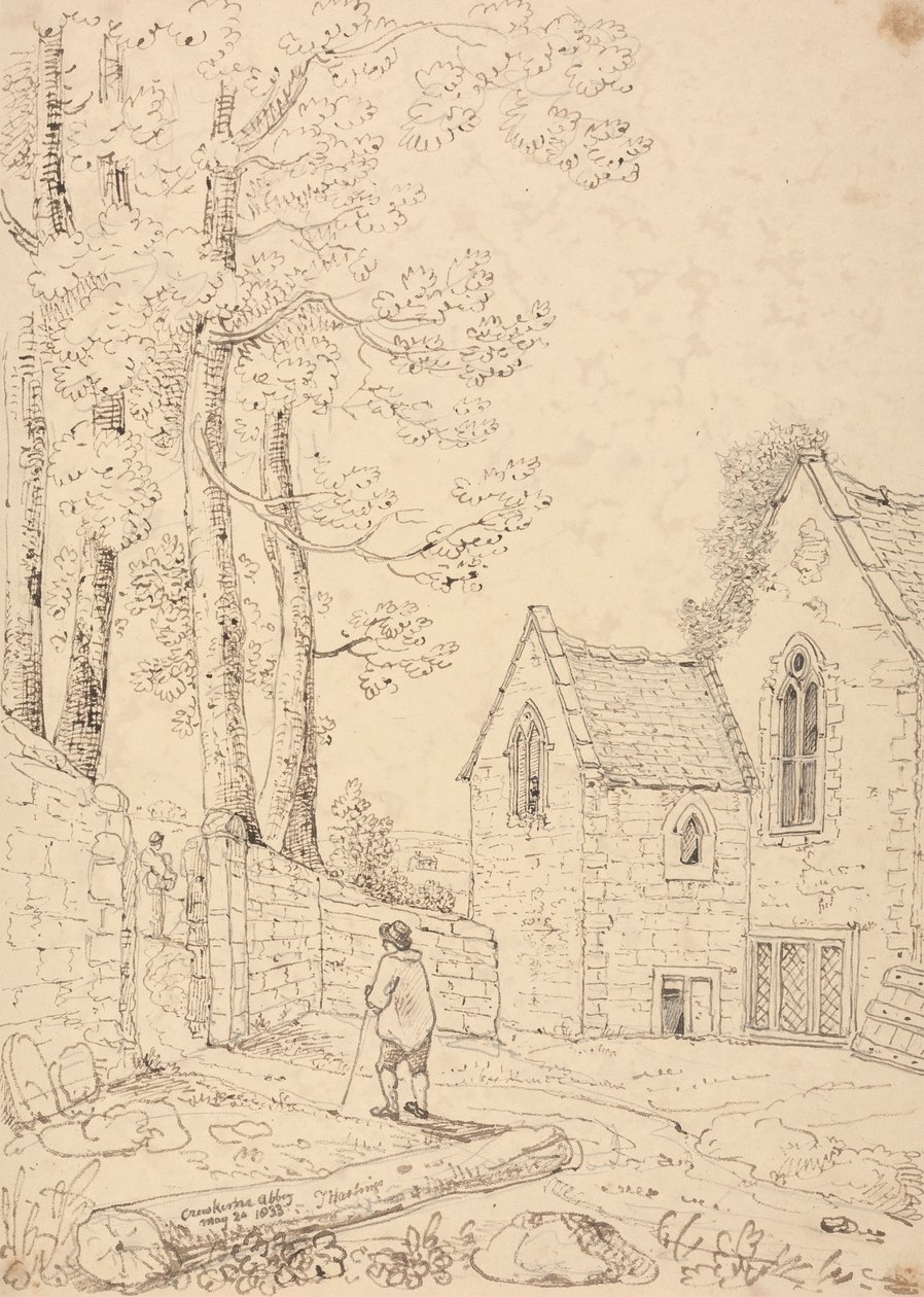 Opactwo Crewkerne, 24 maja 1833 r autorstwa Capt. Thomas Hastings