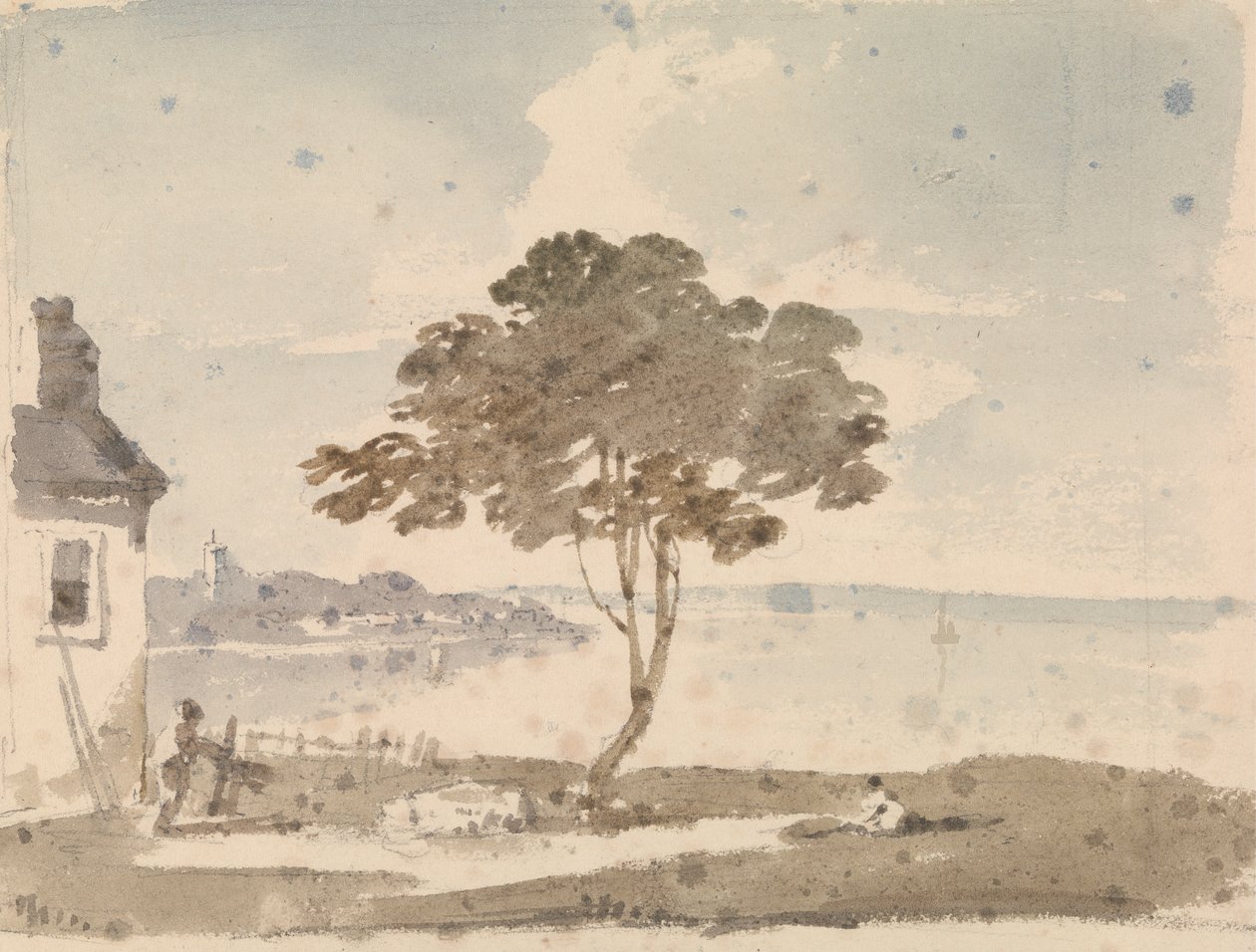 East Cowes, wyspa Wight autorstwa Capt. Thomas Hastings