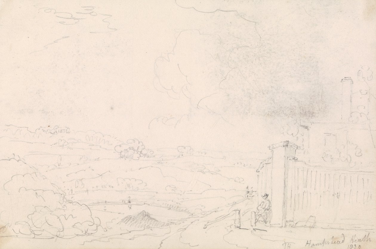 Hampstead Heath autorstwa Capt. Thomas Hastings