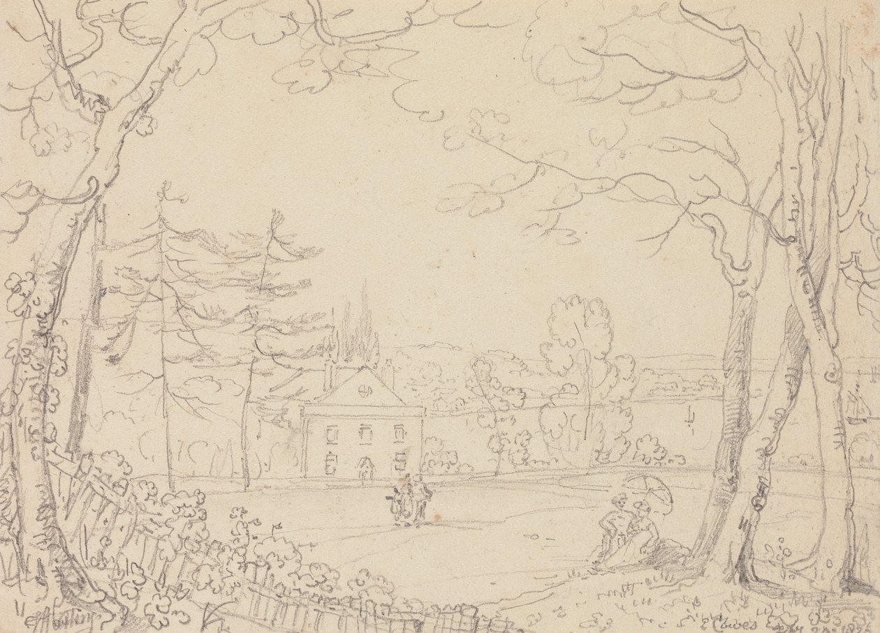 Zachód Cowes, 20 lutego 1826 autorstwa Capt. Thomas Hastings