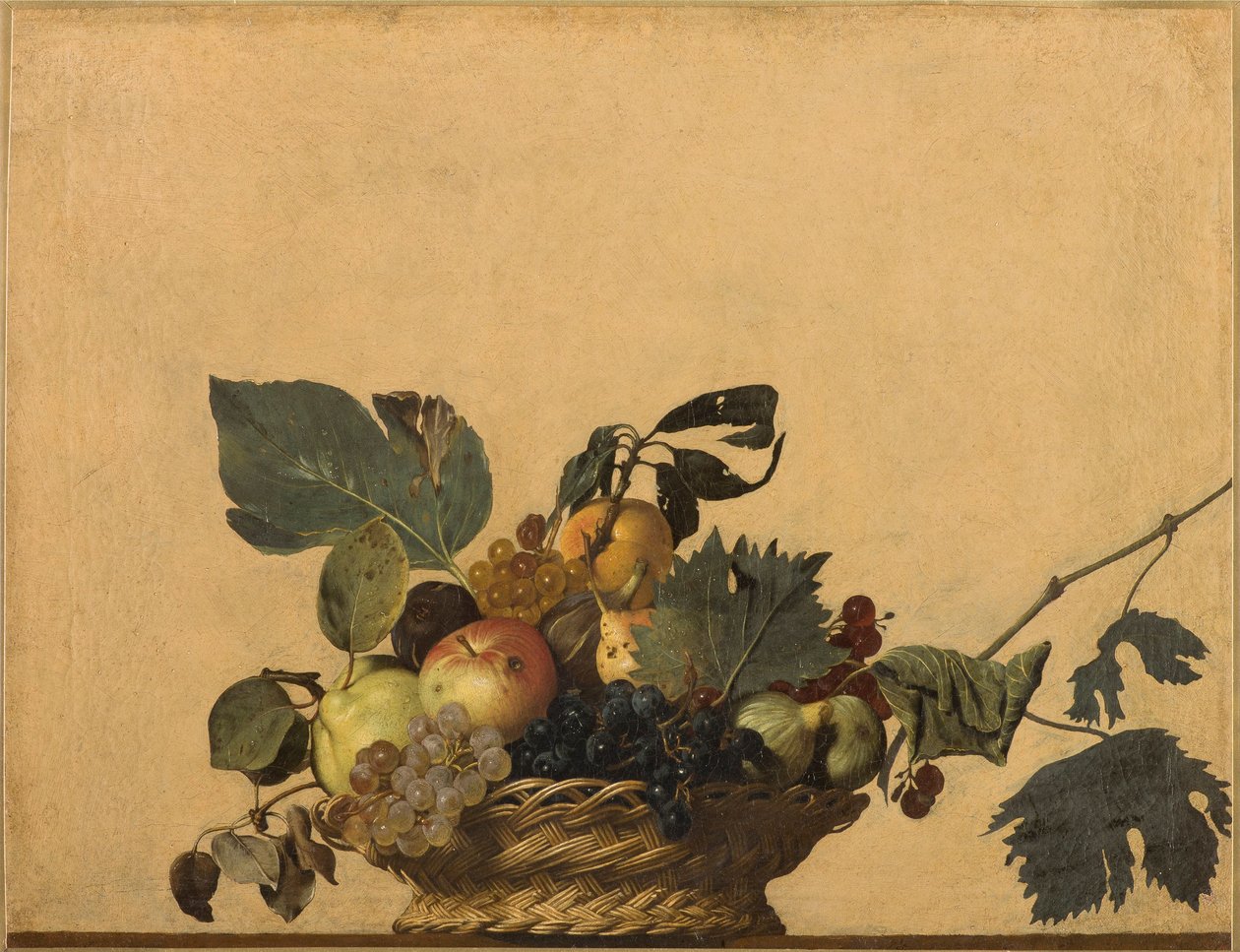 Włoski: kosz owoców autorstwa Caravaggio