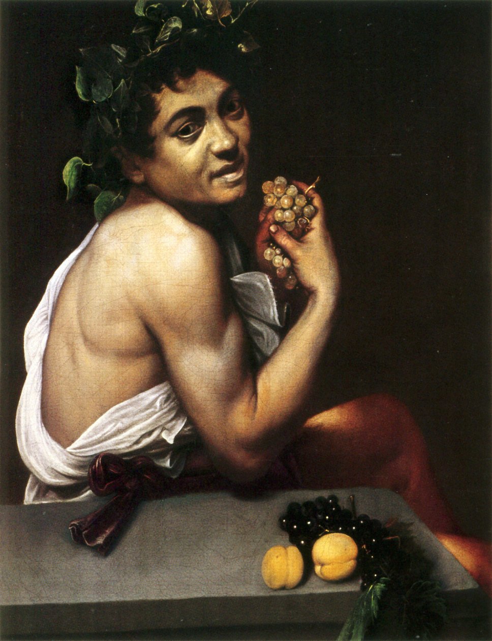 Autoportret jako Bachus autorstwa Caravaggio