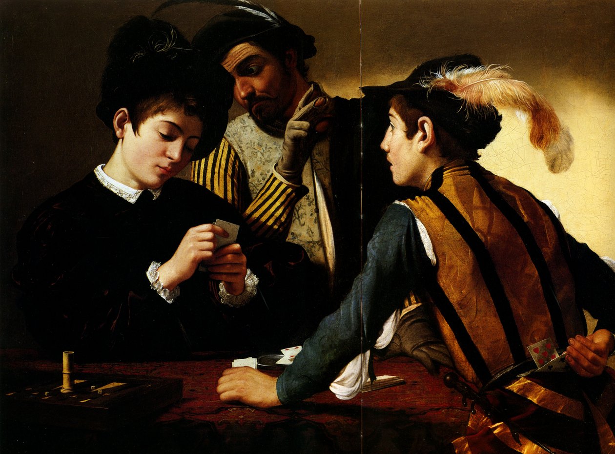 Karciani autorstwa Michelangelo Merisi Caravaggio