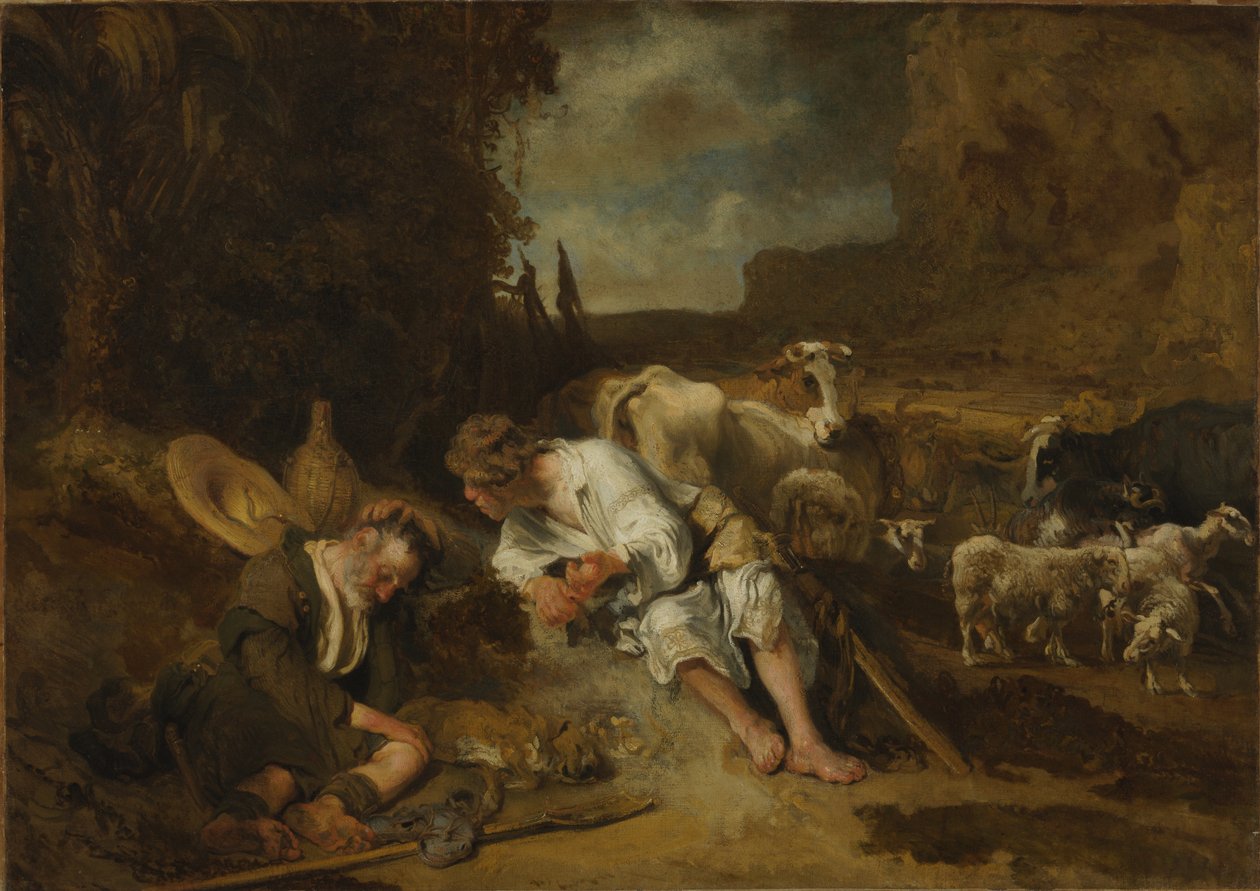 Merkury w Argusie autorstwa Carel Fabritius