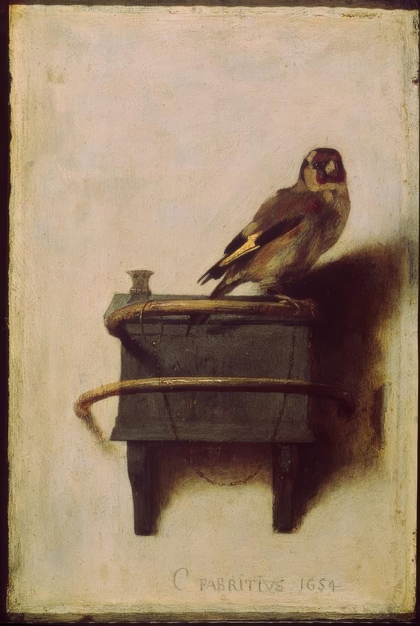 Szczygieł (Szczywo, Szczygieł) autorstwa Carel Fabritius