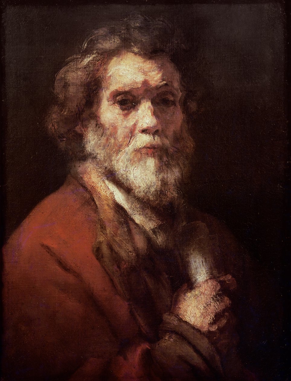 Głowa starego człowieka, ok. 1650 autorstwa Carel Fabritius