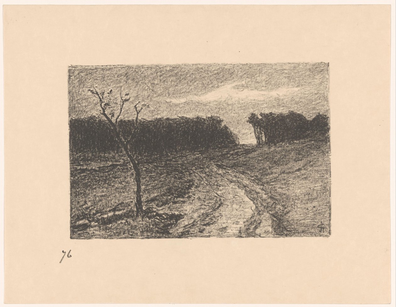 skraj lasu autorstwa Carel Nicolaas Storm van 