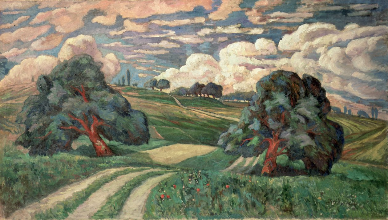 Fauve Krajobraz autorstwa Carl Edvard Diriks