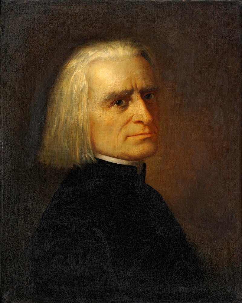 Portret Franciszka Liszta 1811-1886 autorstwa Carl Ehrenberg