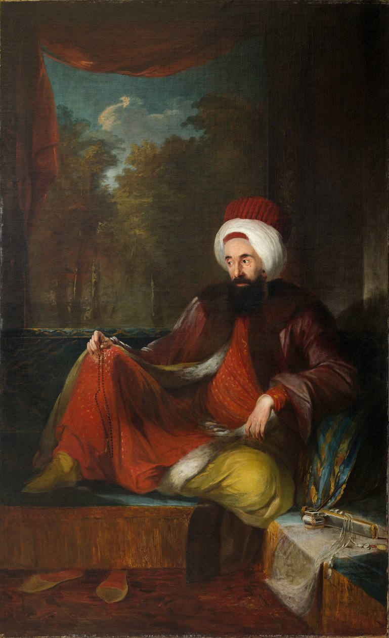 Yusuf Agah Efendi autorstwa Carl Fredric von Breda