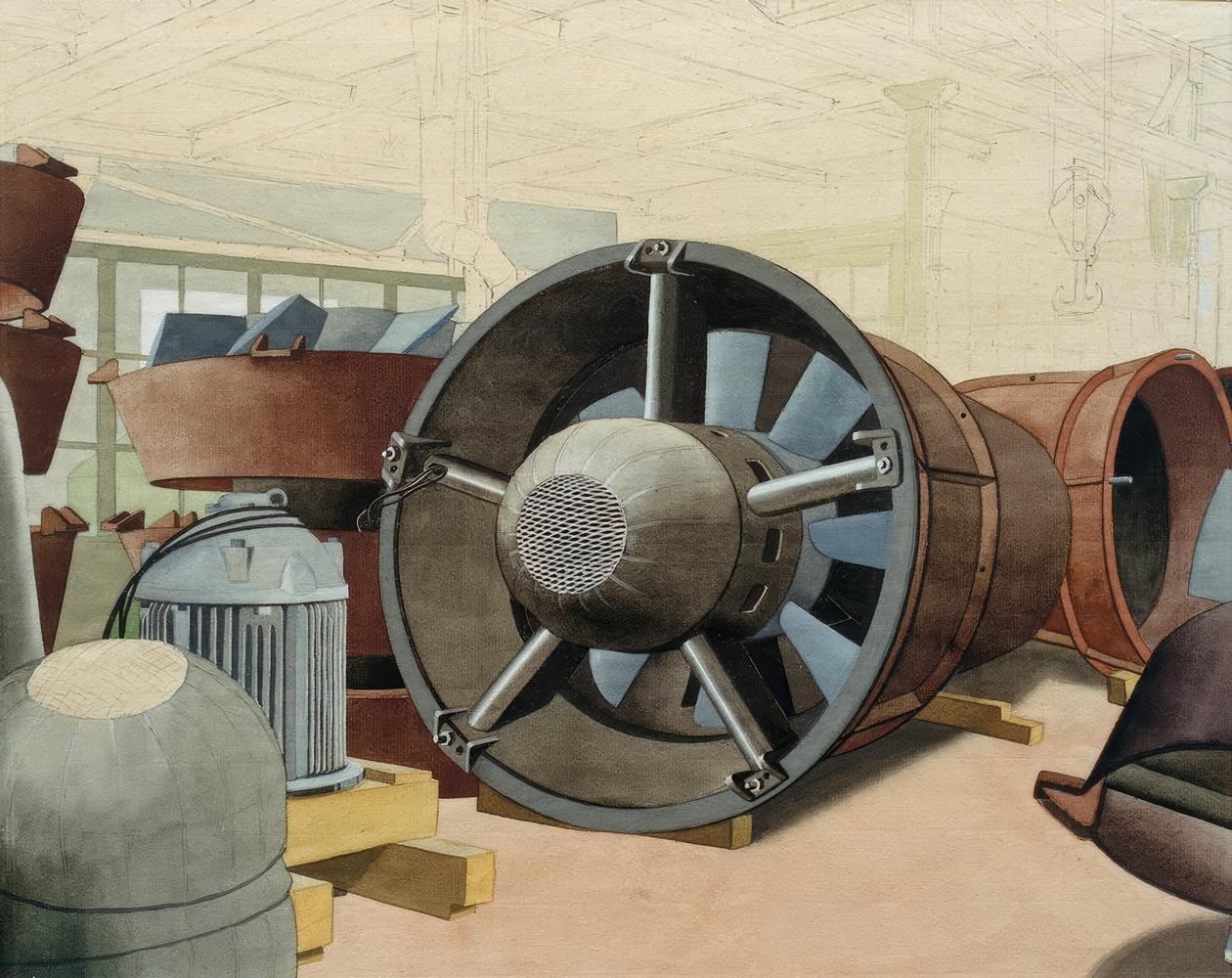 Turbina autorstwa Carl Grossberg
