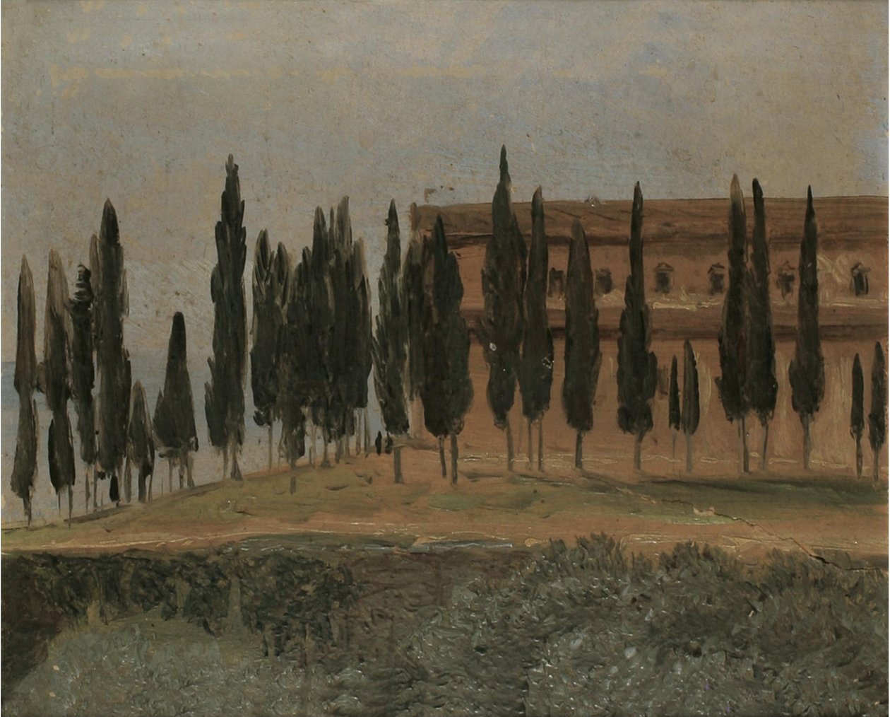 Klasztor Monte Oliveto w pobliżu Florencji autorstwa Carl Gustav Carus