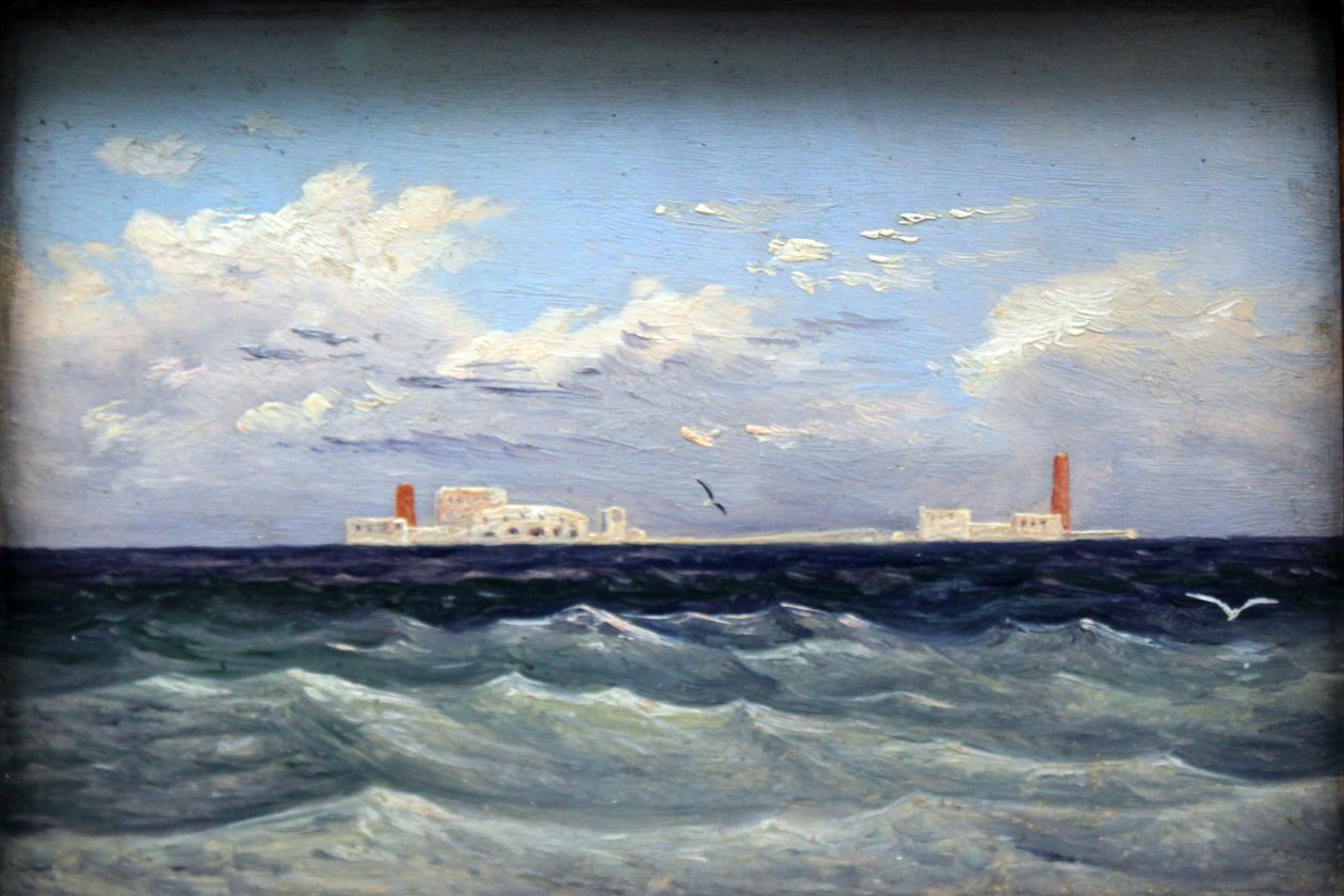 Twierdza Morza Śródziemnego autorstwa Carl Gustav Carus