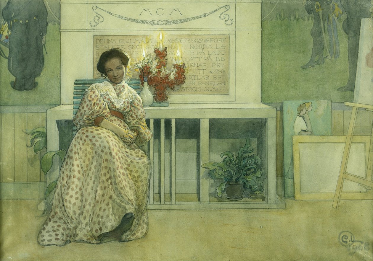 Po balu autorstwa Carl Larsson