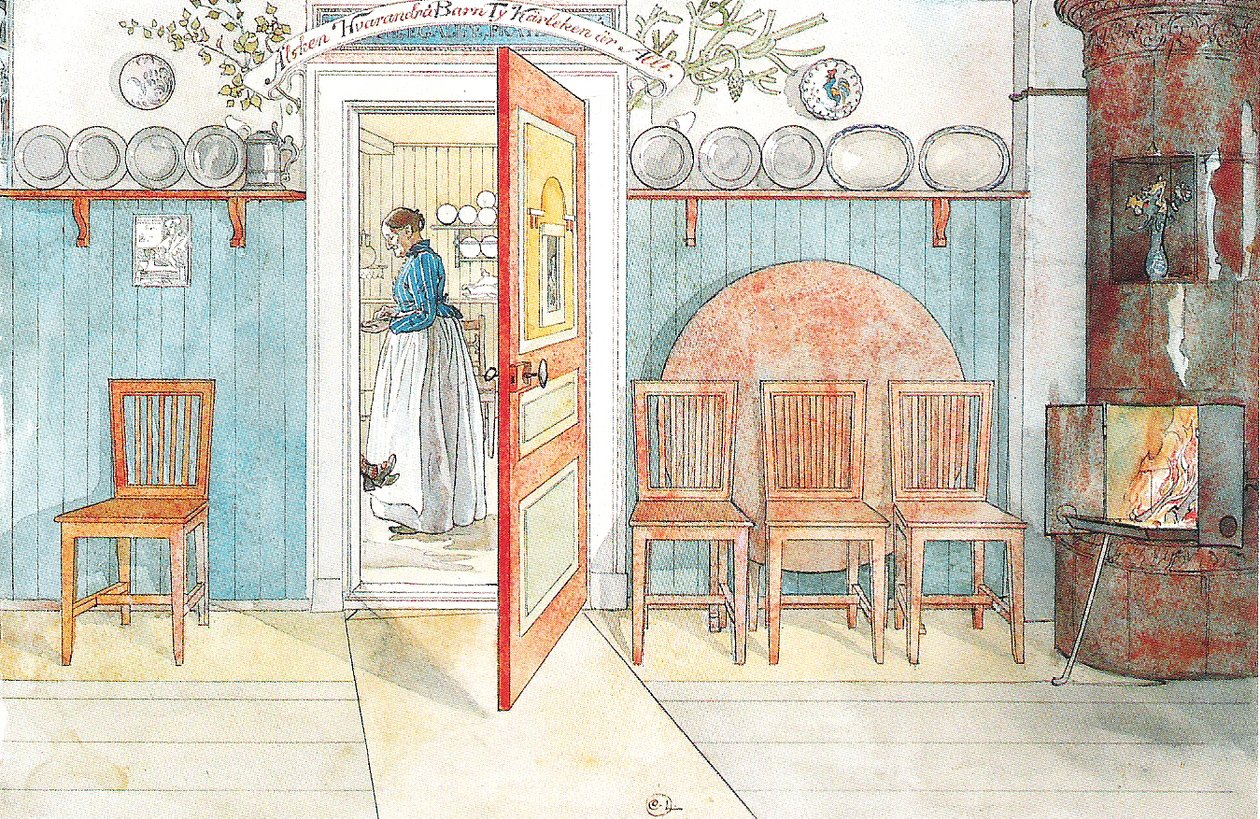 Stara Anna autorstwa Carl Larsson