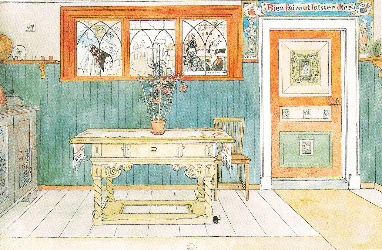 Jadalnia autorstwa Carl Larsson