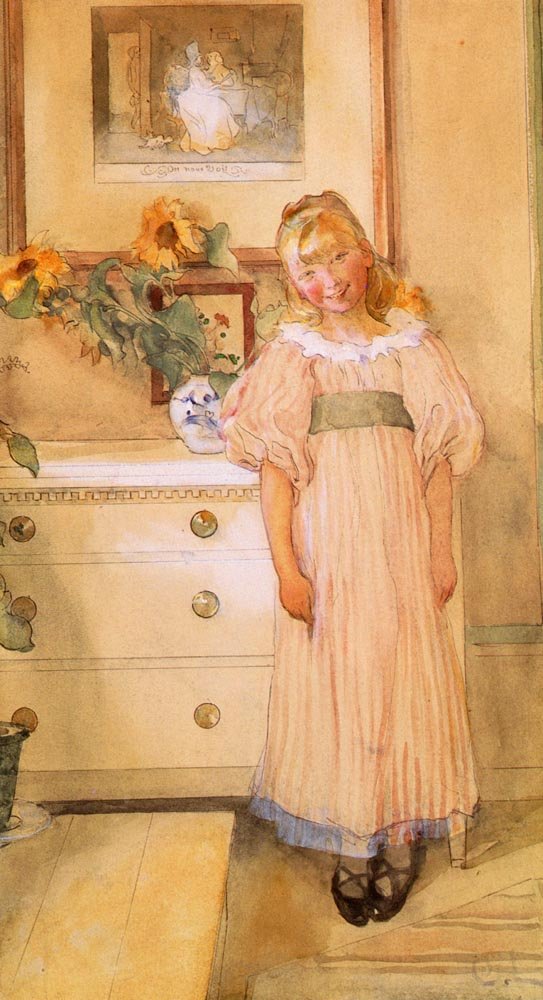 Słoneczniki autorstwa Carl Larsson