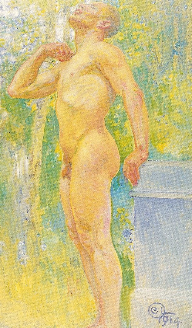 szkic autorstwa Carl Larsson