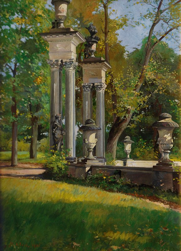 W Schloparkn autorstwa Carl Malchin