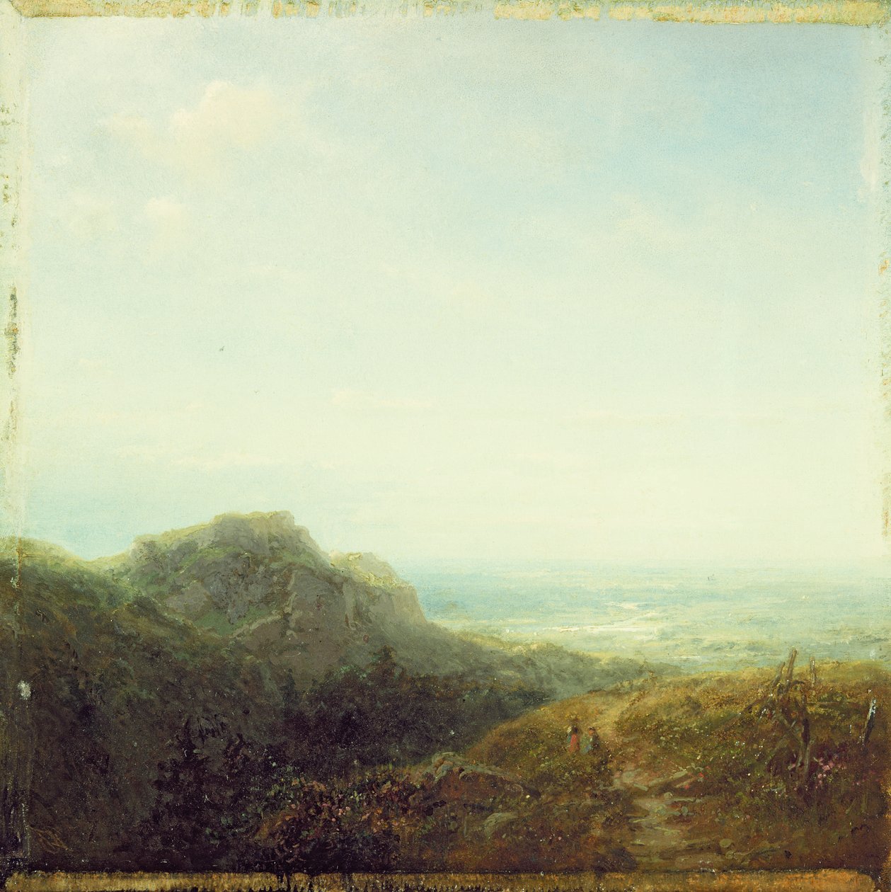 Z widokiem na dolinę autorstwa Carl Spitzweg