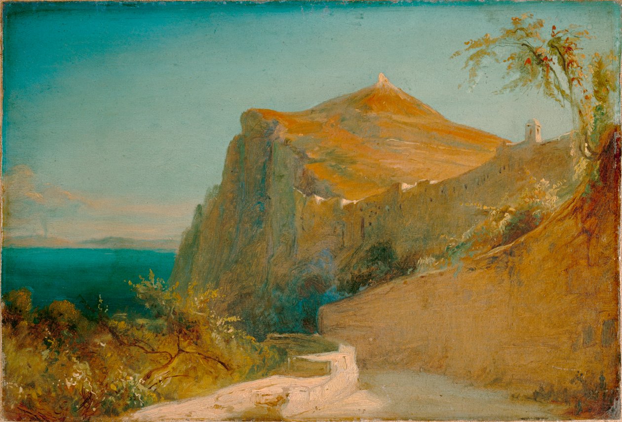 Tyberiusz skacze na Capri autorstwa Carl Blechen