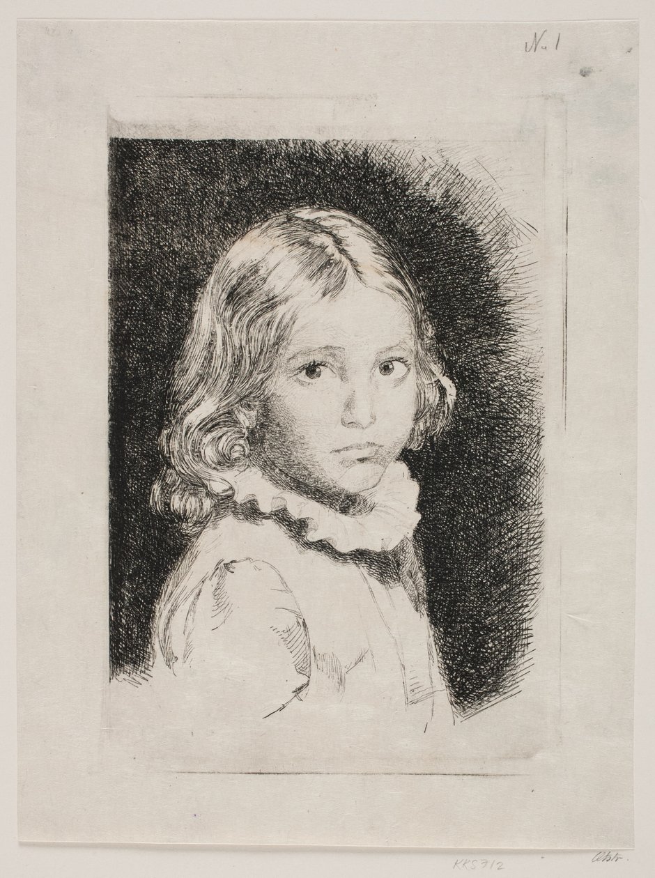 Portret Clary Emilie Rose Bloch autorstwa Carl Bloch