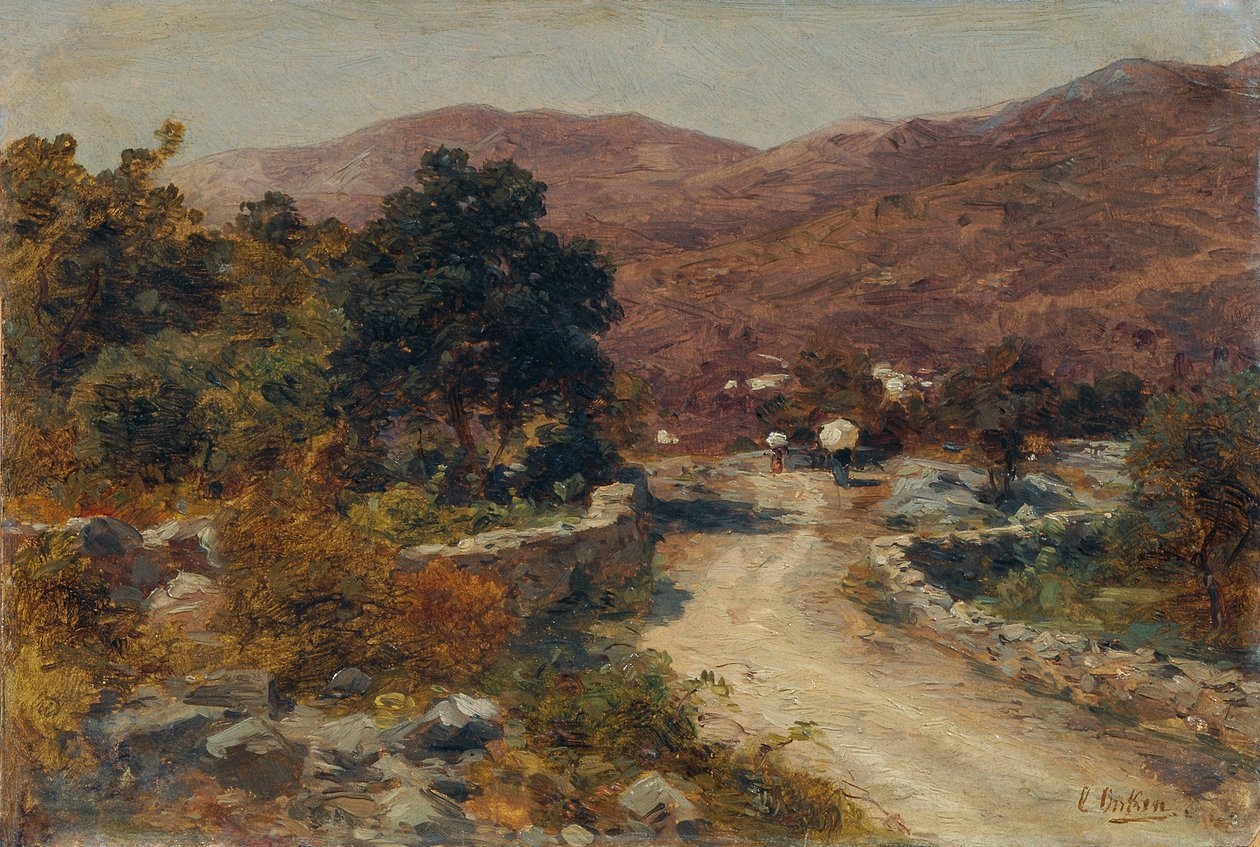 Ulica Mattuglie autorstwa Carl Eduard Onken