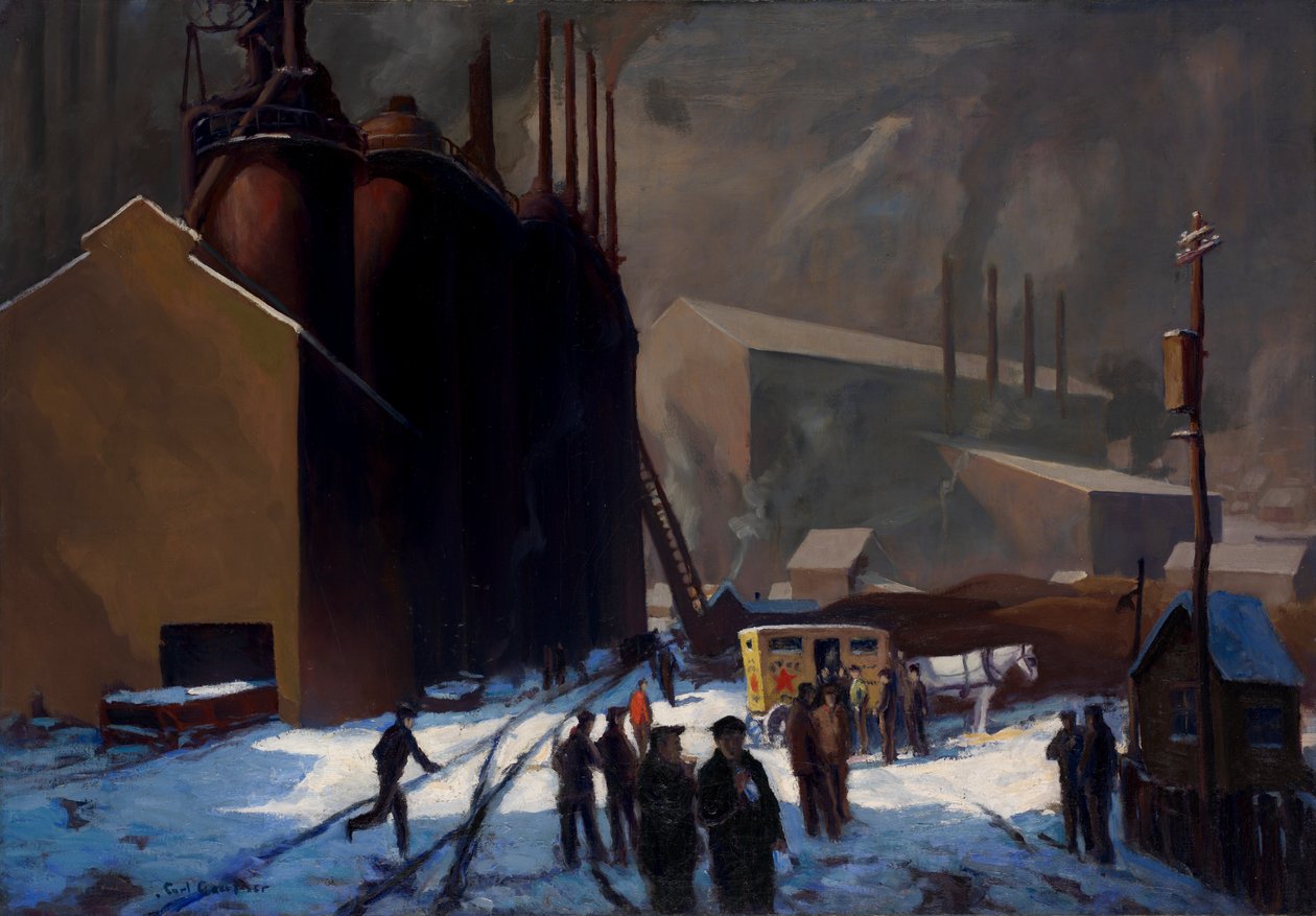 Wagon na ciasto autorstwa Carl Gaertner