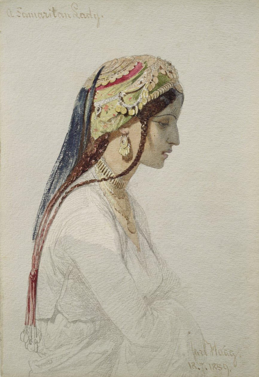 Samarytanka, 1859 autorstwa Carl Haag