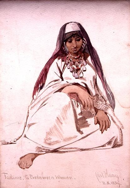 Fadine, Bedaween Womanpoli autorstwa Carl Haag
